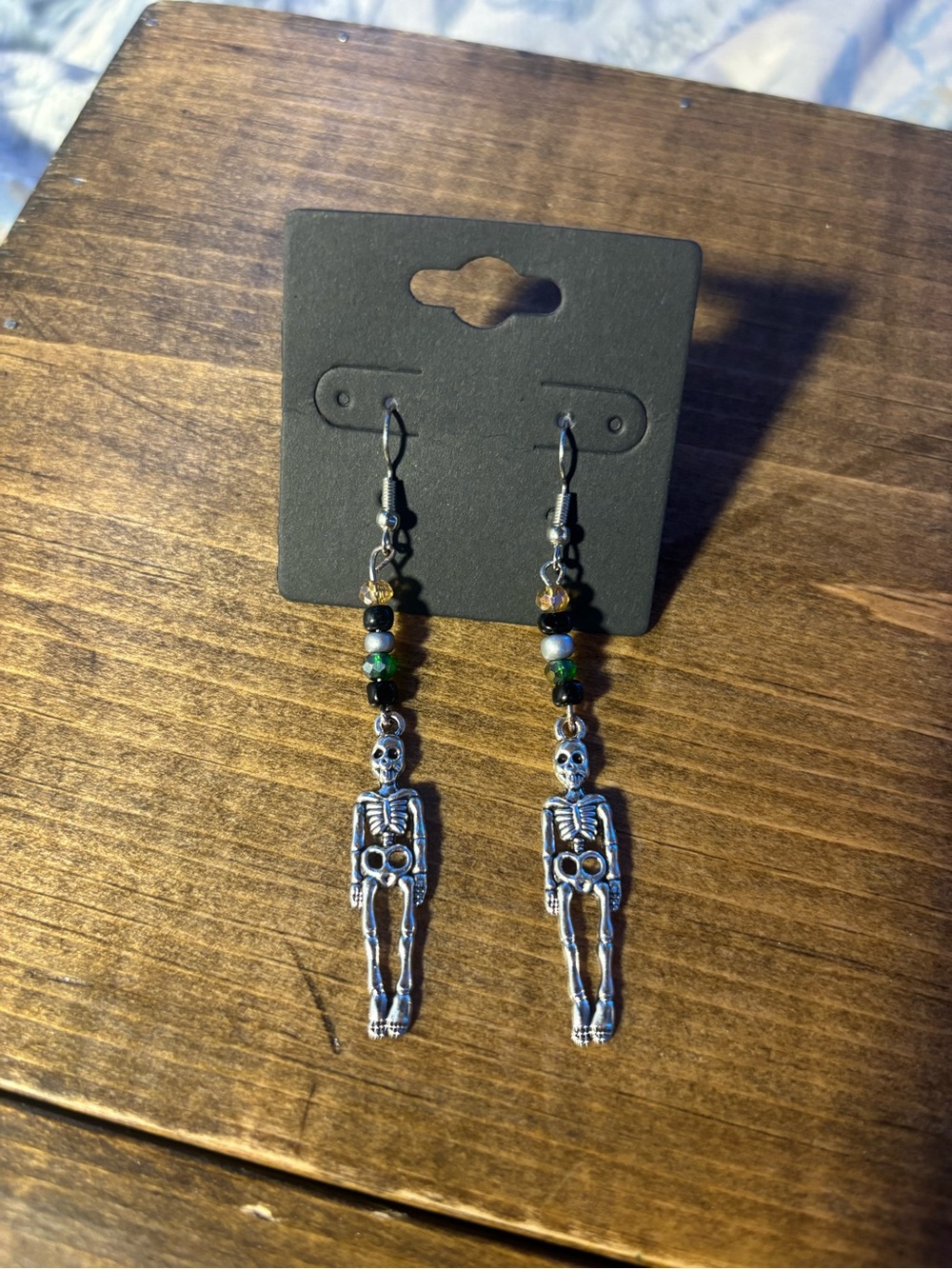 Skelton Halloween Earrings